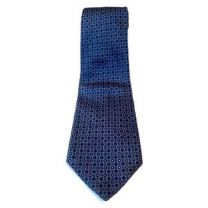 Banana Republic blue tie with accent print